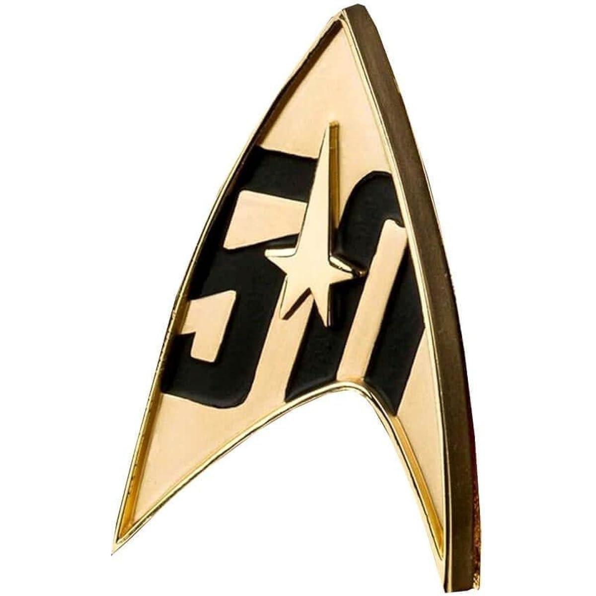 Quantum Mechanix QST066 Star Trek 50th Anniversary Magnetic Badge