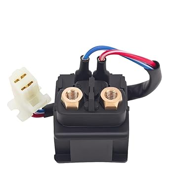 Starter Motor Solenoid Relay Motorcycle Starter Relay for Suzuki DR-Z400E 2000-2007 2009 DR-Z400 2000-2004 DR-Z400S 2000-2017 DR-Z400SM 2005-2017 31800-29F00