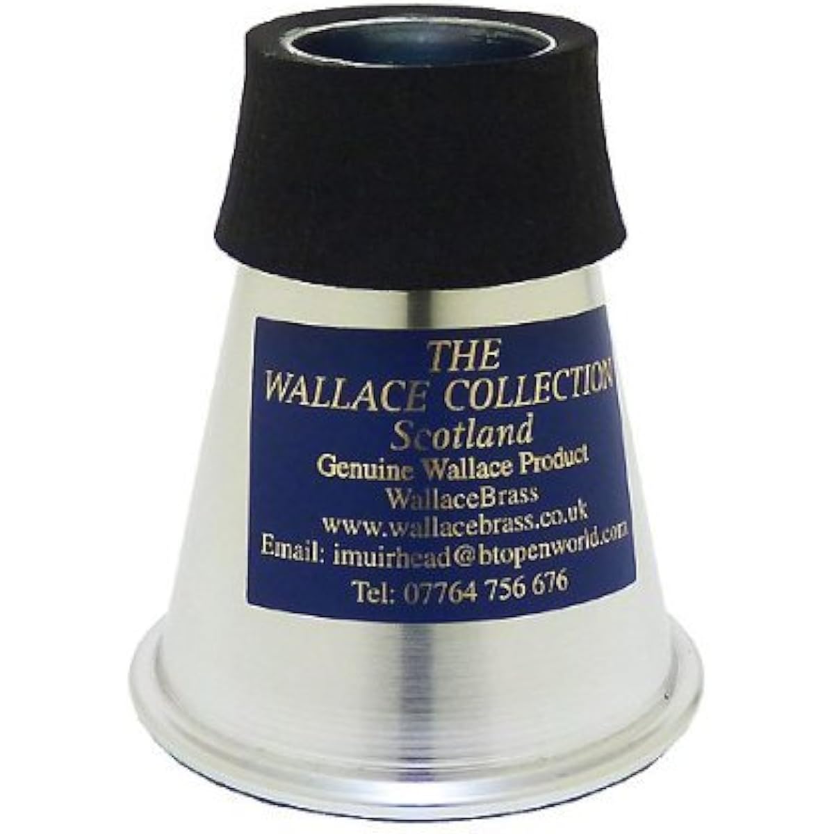 The Wallace Collection Mute Wallace Collection Mute Compact Practice for Trumpet (with variable register) Aluminum TWC-M17C