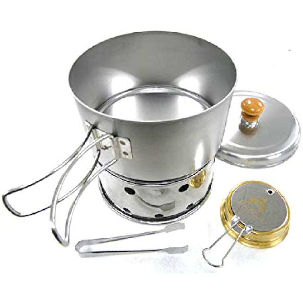 Gaobabu original solid fuel cooking set (value 11-piece set including 2 pots + frying pan) GSET-13