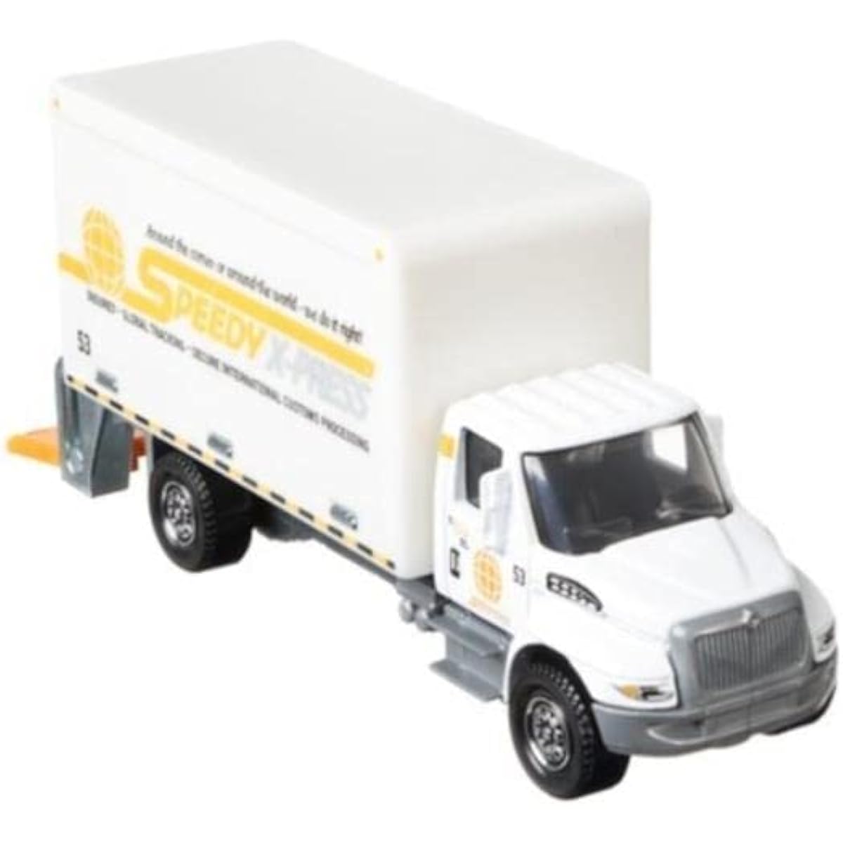 Matchbox Working Rigs International MV Box Truck 1/16 (White)