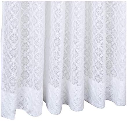 Kawashima Textile Cercon Filmo Lace Curtain 1.5x Folded Lace 1 Piece 150 x 223cm DC1047S I Ivory