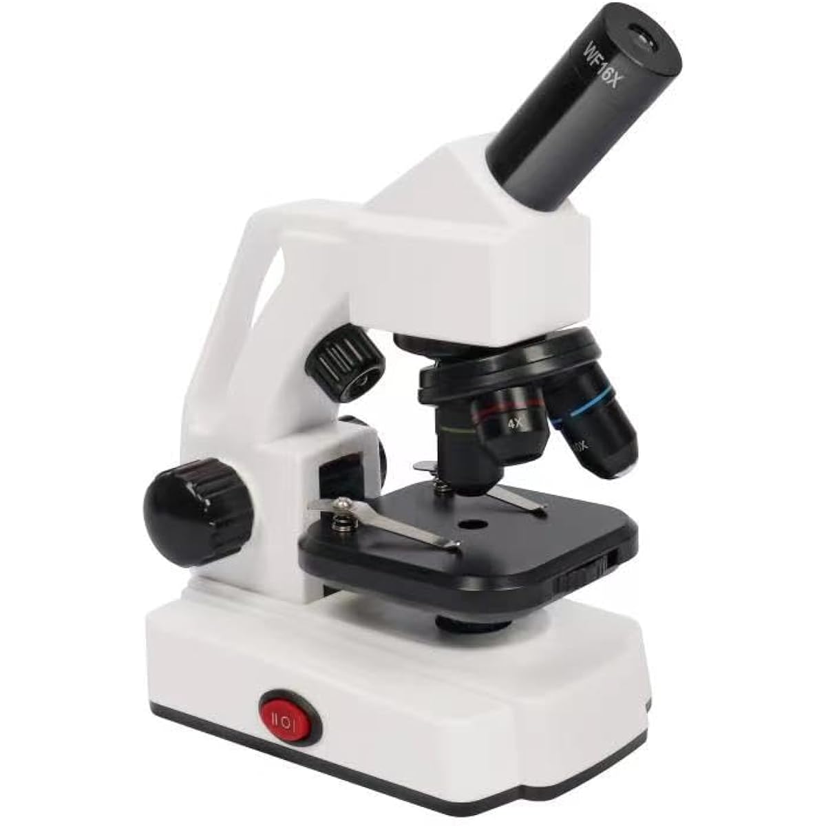 Microscope for Kids Students Adults 64-640X Biological Microscope for School Lab Home Education Compound Microscope with Experiment Kit for Ages 8-12