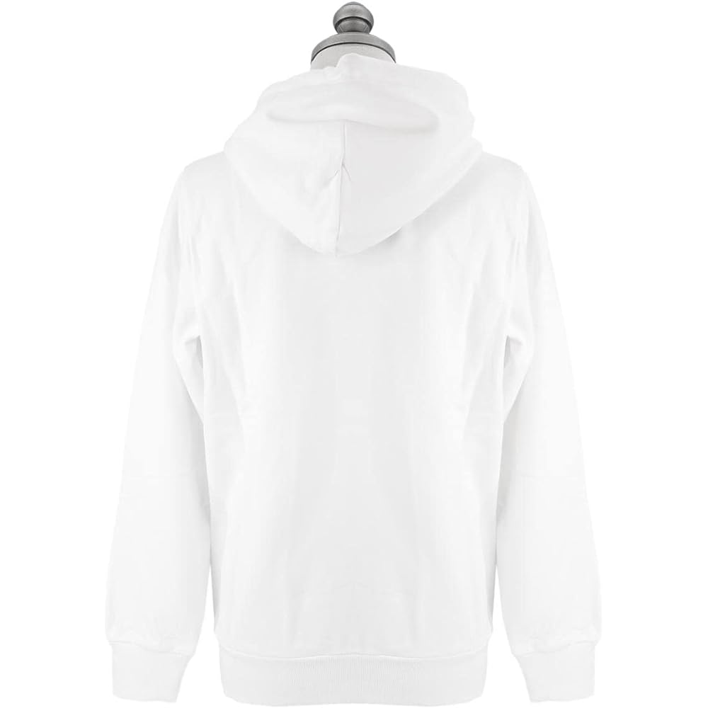 [Diesel] DIESEL Hoodie 00SAQJ 0BAWT S-GIR-HOOD-DIVISION-LOGO FELPA Men's Parka 100 WHITE White