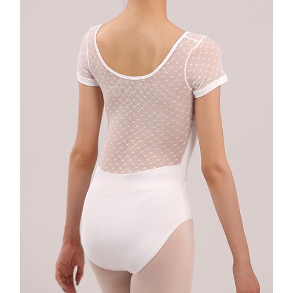 ProDance 4 Colors Stylish Mesh Half Cup Ballet Leotard Women's PLHA028B