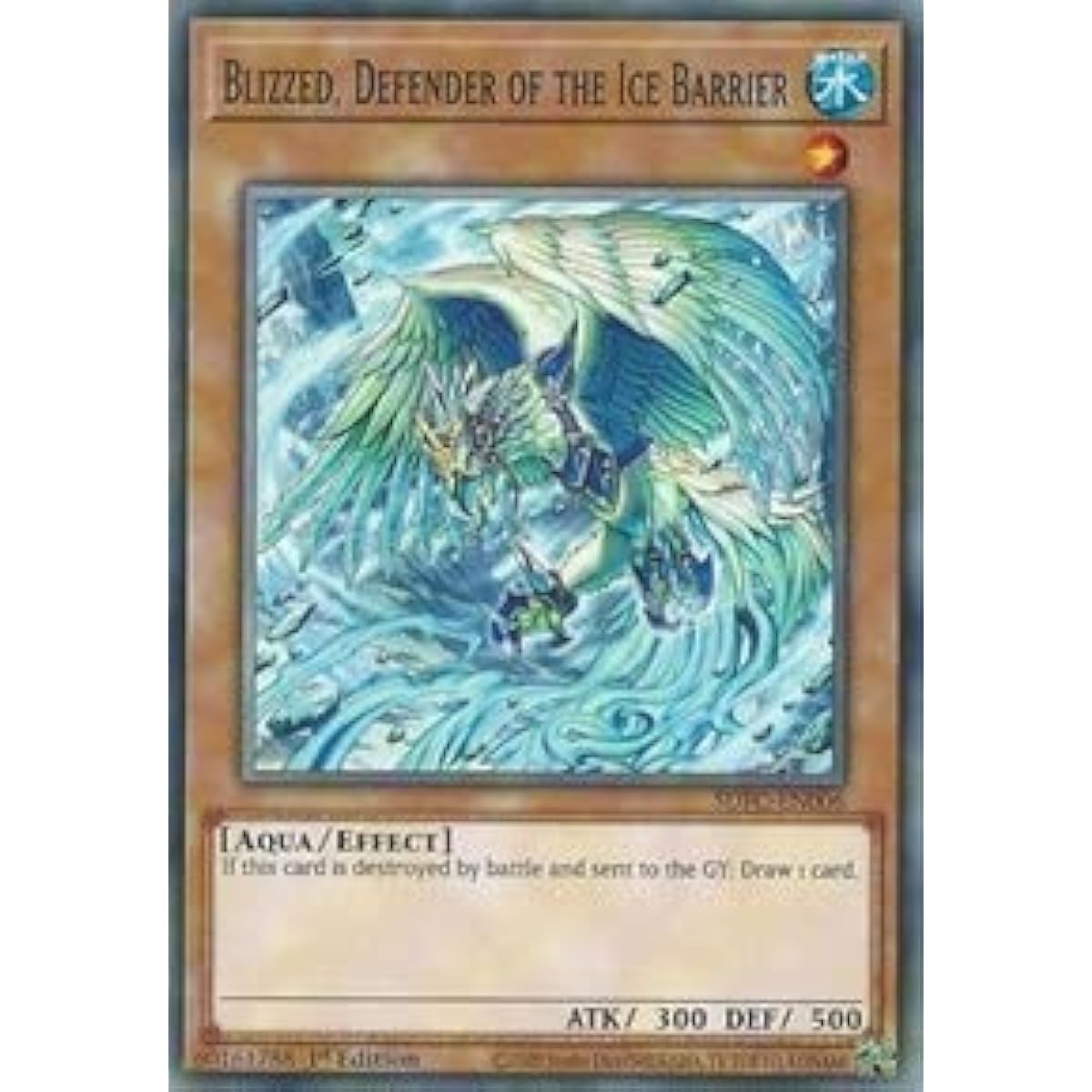 Blizzed, Defender of The Ice Barrier - SDFC-EN006 - Common - 1st Edition