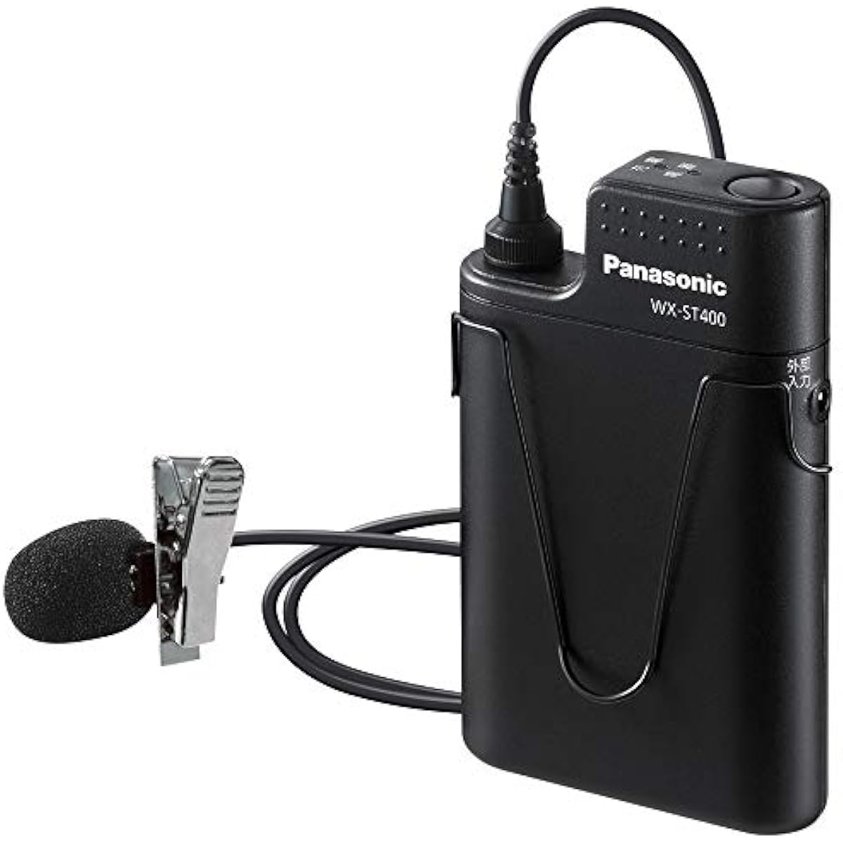 Panasonic Wireless Microphone (Tie Clip Type) WX-ST400