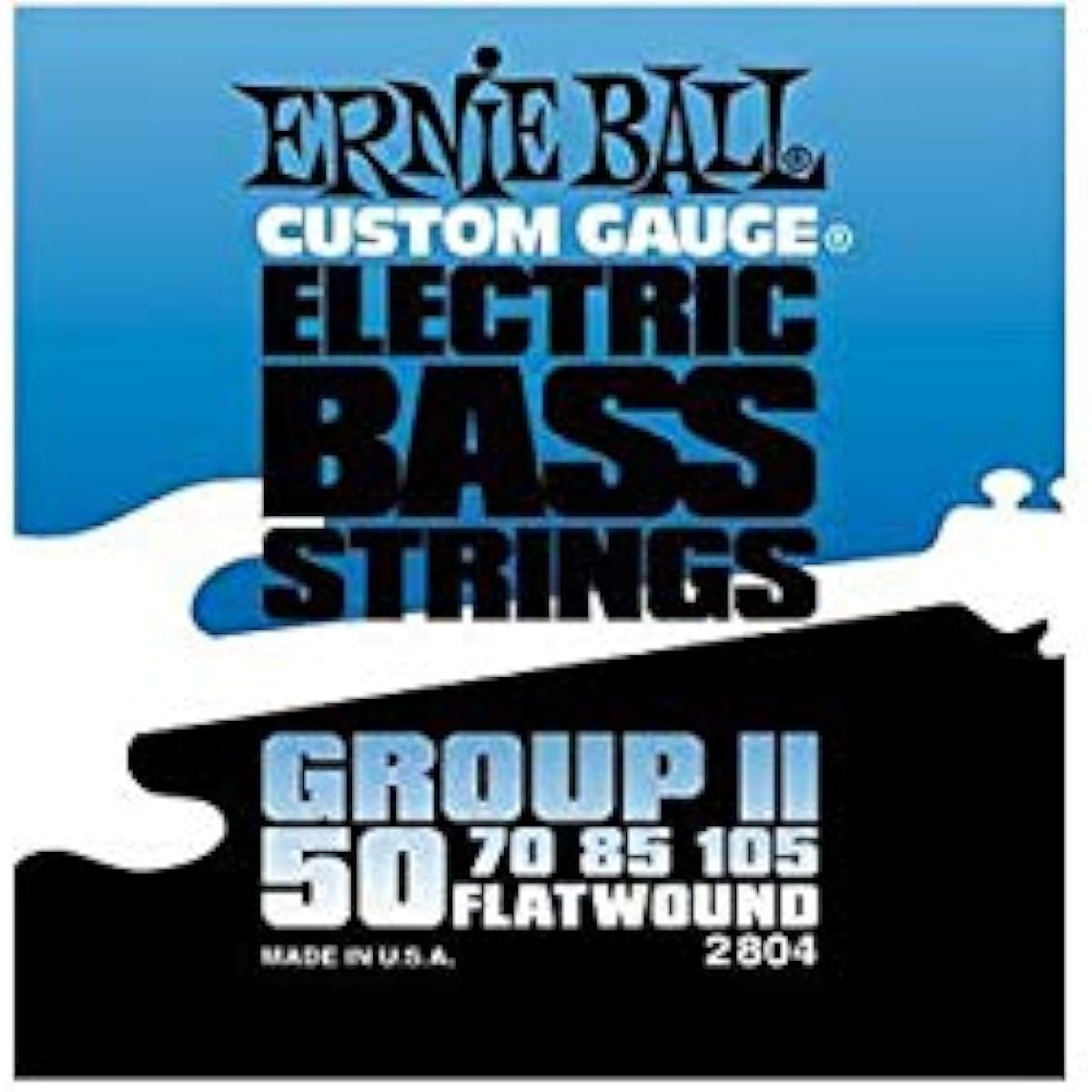 ERNIEBALL Bass Strings FLATWOUNDBASS GROUP II