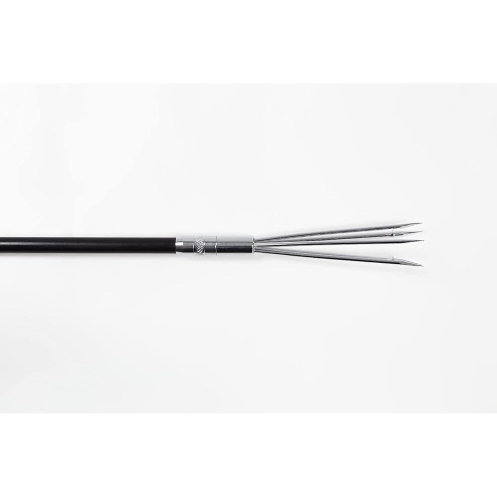 SPEAR SEALS harpoon 4-piece set with storage bag (3 pieces / Japanese brand / 205cm) Easy to assemble and store (durable / water resistant) Fish thrust, harpoon thrust, spearfishing, hand harpoon, harpoon tip, diving Spear Seals