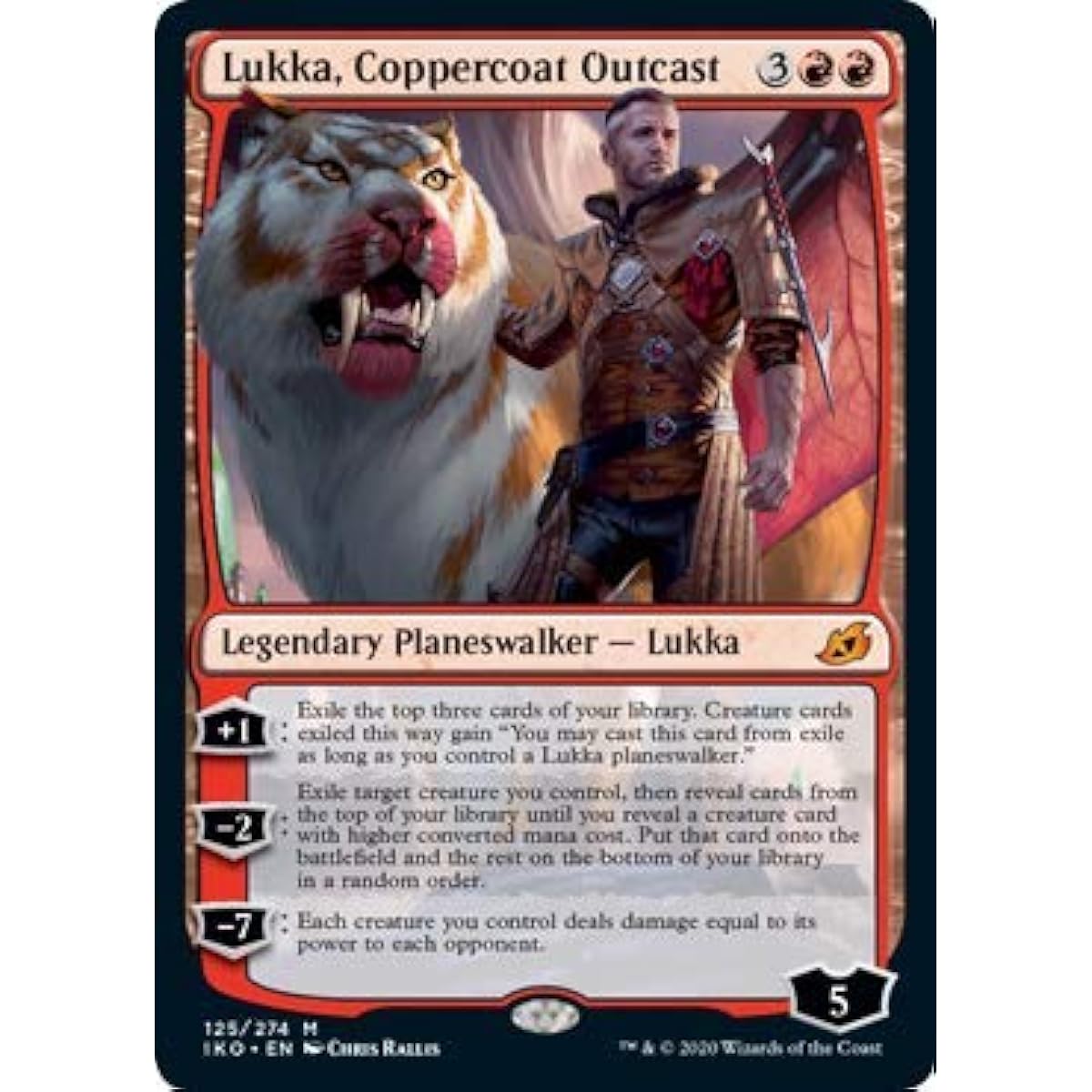 Magic: The Gathering - Lucca Coppercoat Outcasts - Ikoria: Rares of Behemoth