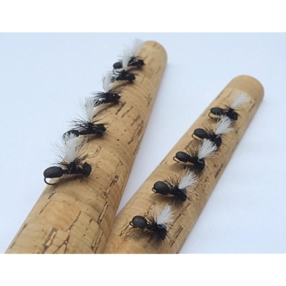 Ant Parachute #14#16 Completed fly set of 10