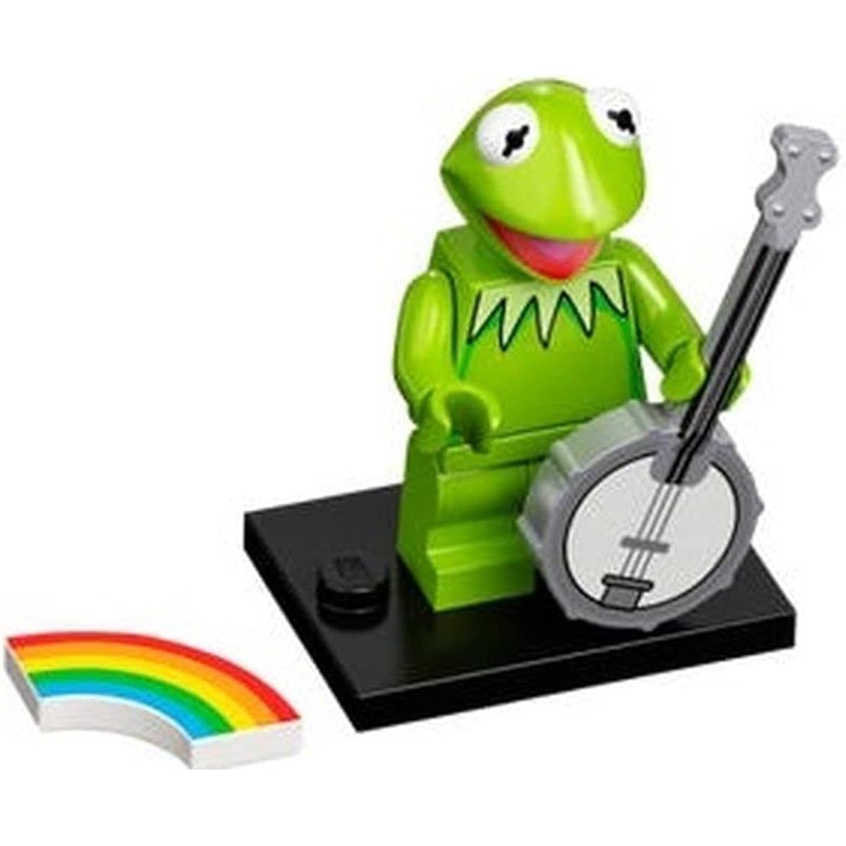 LEGO Minifigure Muppets Series: Kermit The Frog Minifig with Additional Purple Cape (71033)