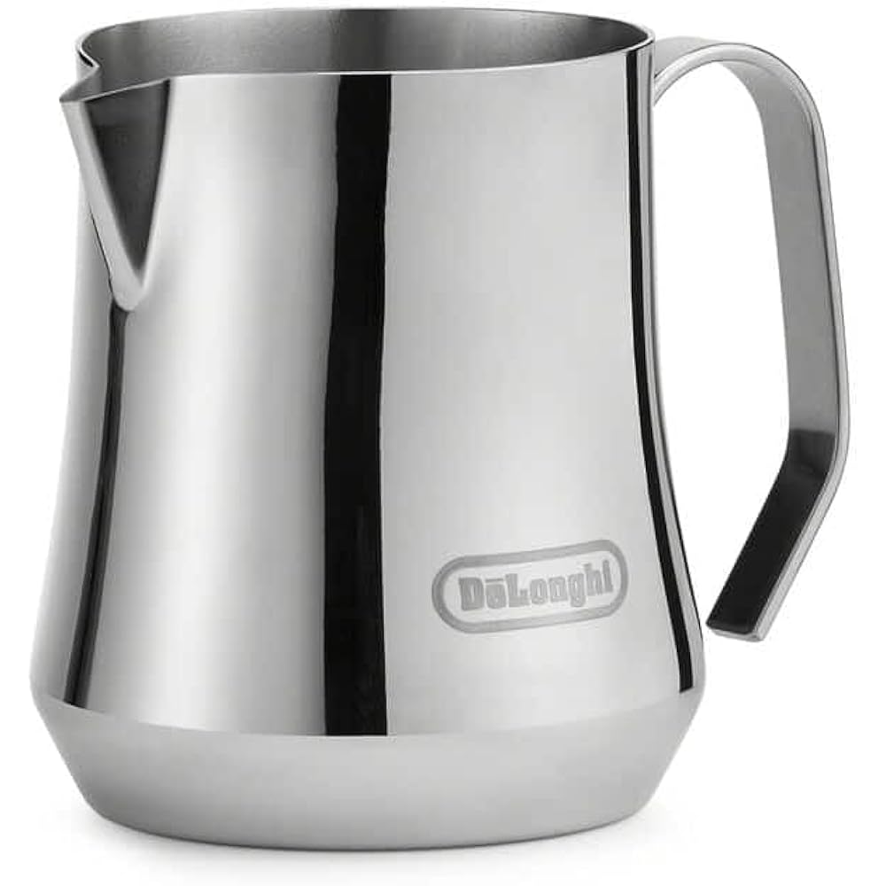DeLonghi Stainless Steel Milk Jug 500ml DLSC069 Silver