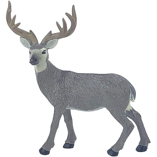 Big Country Toys - Mule Deer - 1:20 Scale - Hunting Toy - Wildlife Figure - Hand Painted - Plastic