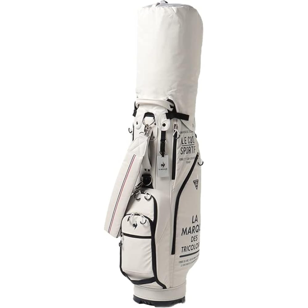 [Le Coq Sportif] Caddy Bag, Lightweight, 2.8 kg, 9 Type, 4 Divisions, Compatible with 47 Inches, Golf QQBVJJ02 Men's