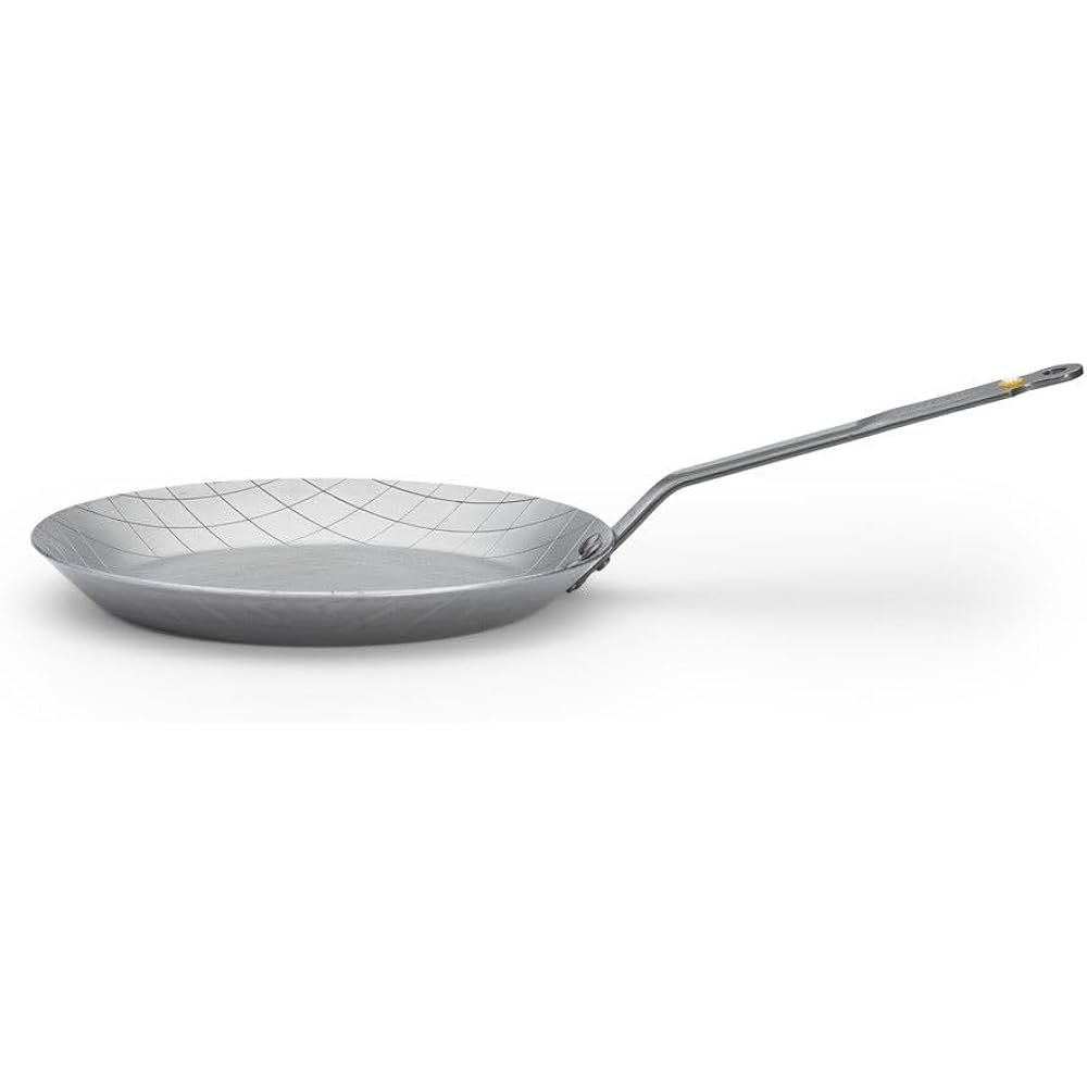 Mineral B Non-Stick Frying Pan Size: 4.65 H x 11 W x 11 D by De Buyer