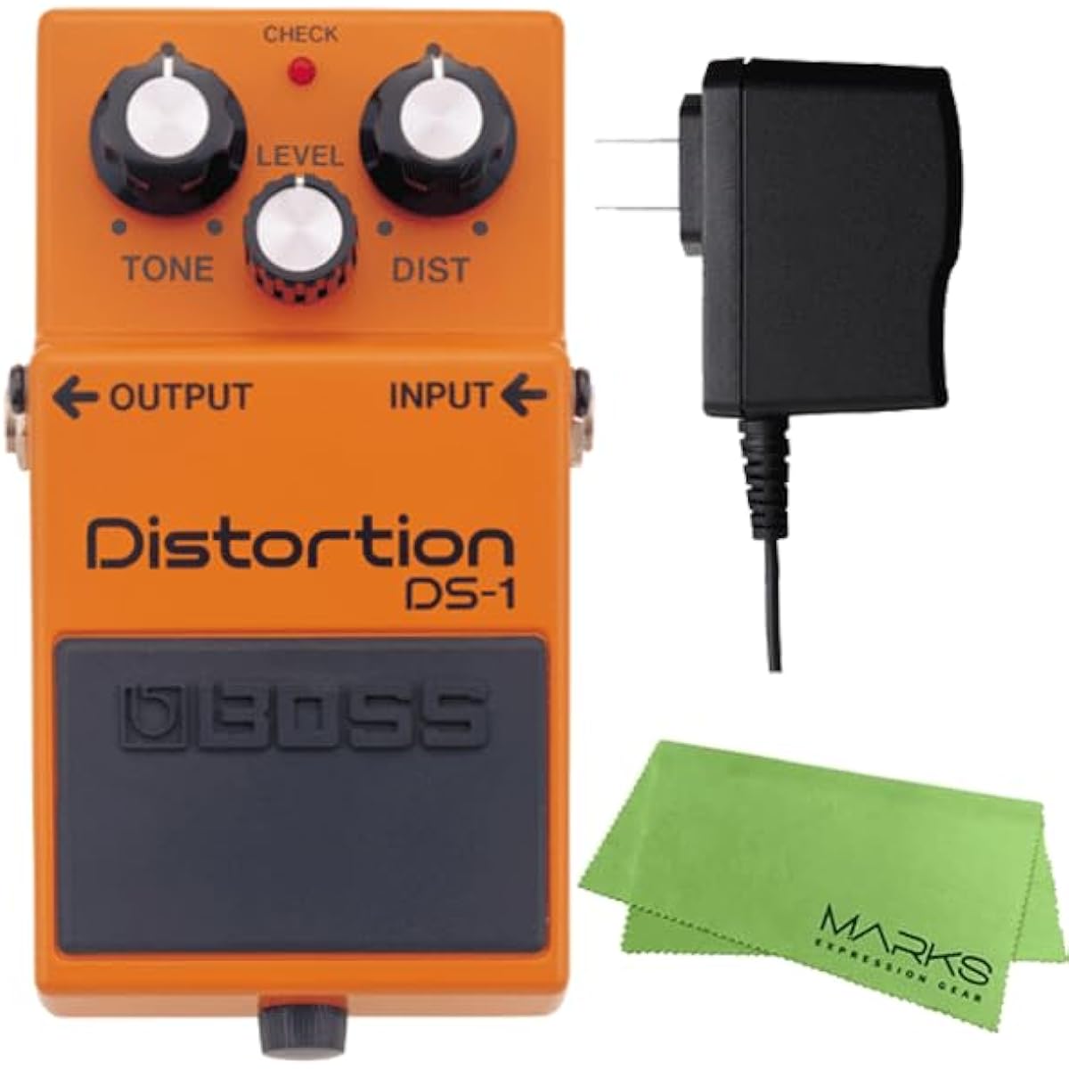 BOSS Distortion DS-1 +PSA-100S2 Marks Original Cloth Set