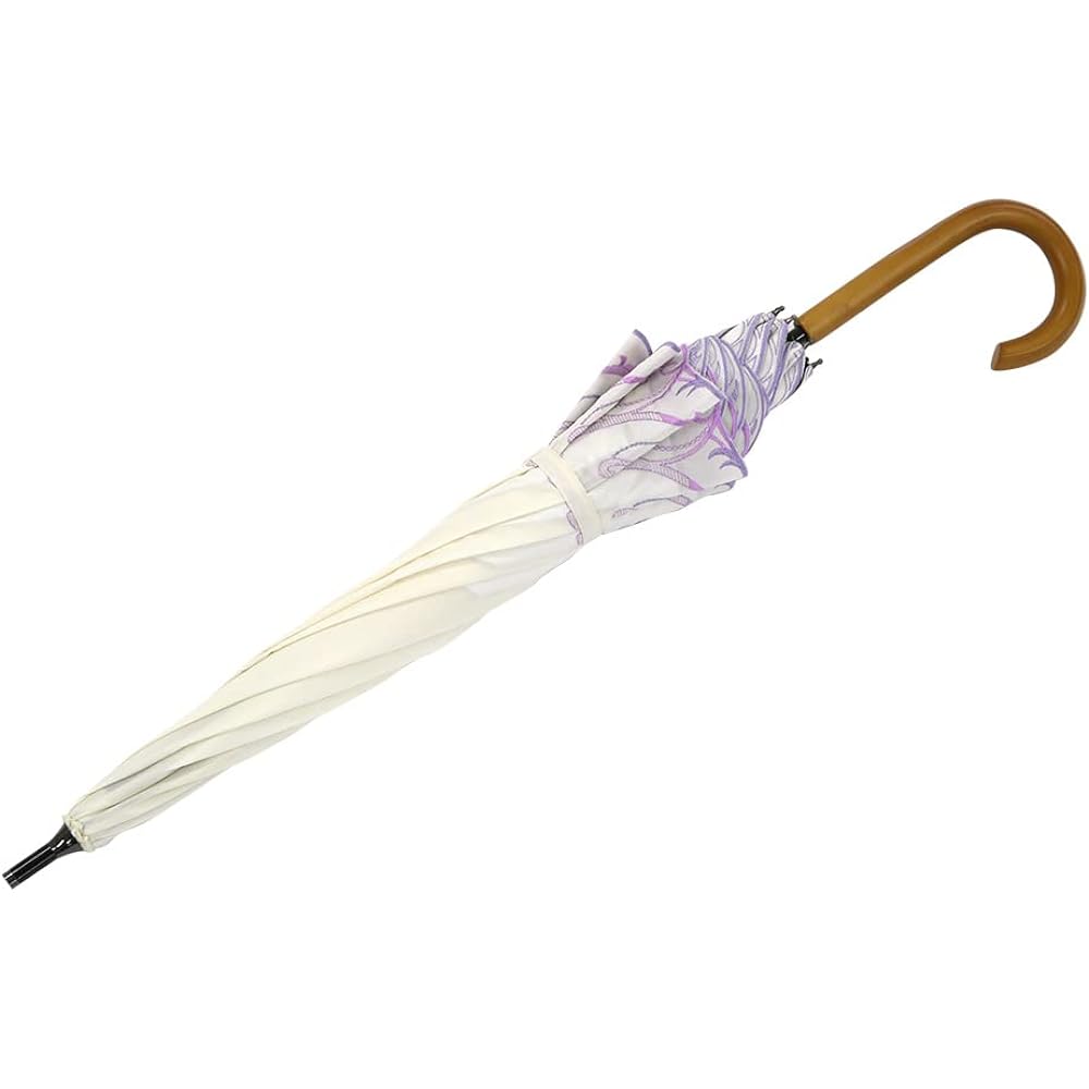 [Chinoiserie Modern] Parasol, Short Parasol, For Both Sunny and Rainy Days, Class 1 Shading, Heat Shielding, UV Protection, Actress Parasol, Covered, Cool