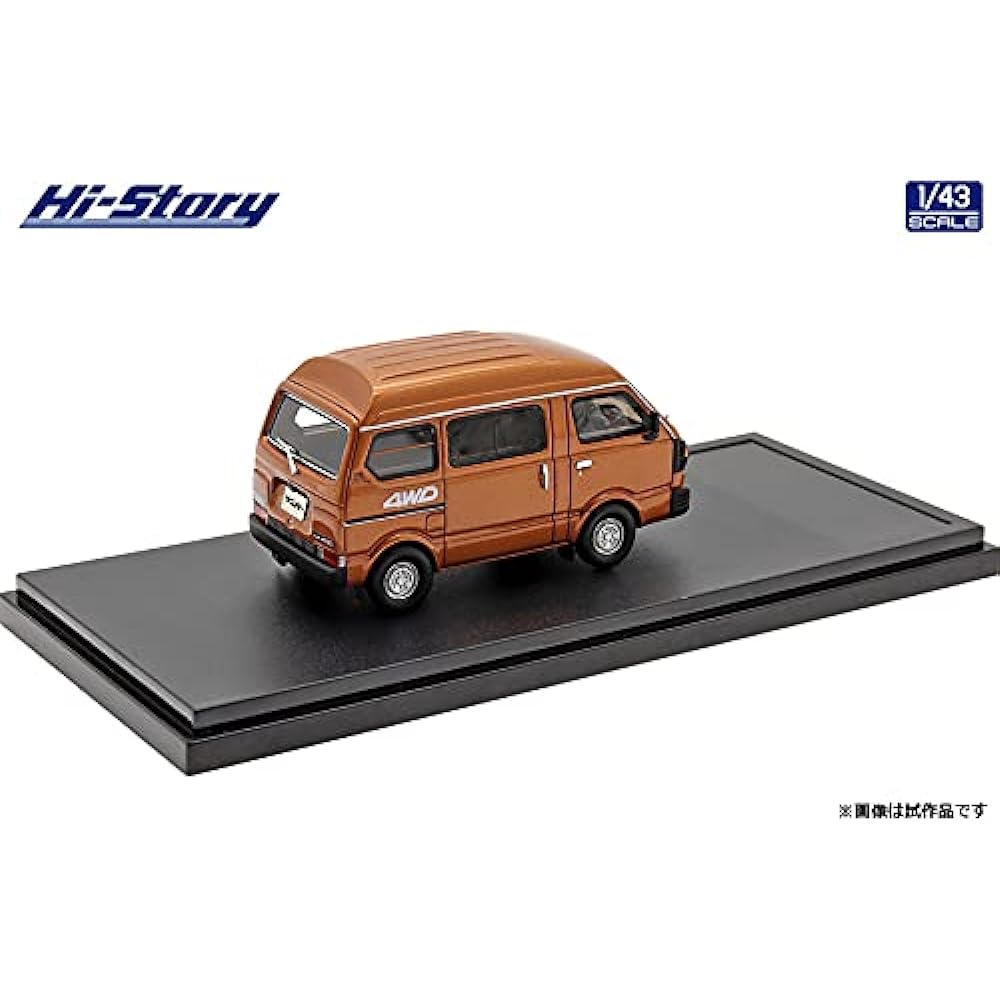 Hi Story 1/43 Subaru SAMBAR 4WD (1980) Mighty Brown Completed Product HS340BR