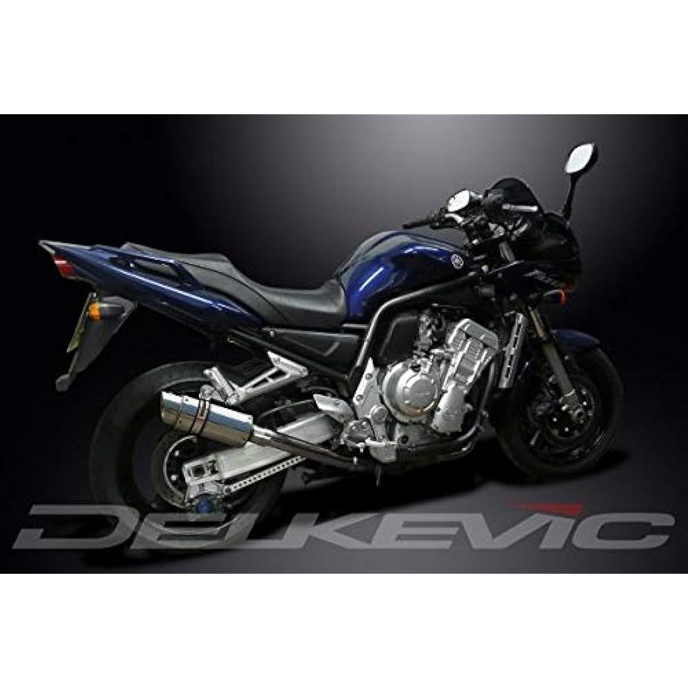 DELKEVIC Slip-on Stainless Steel Muffler YAMAHA FZS1000 FAZER 2000-2005 200mm KIT0228