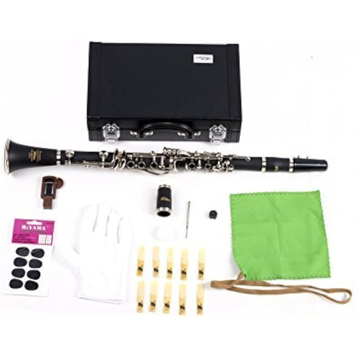 [Hilax] Clarinet for beginners (introductory set included) (Japanese instruction manual included)