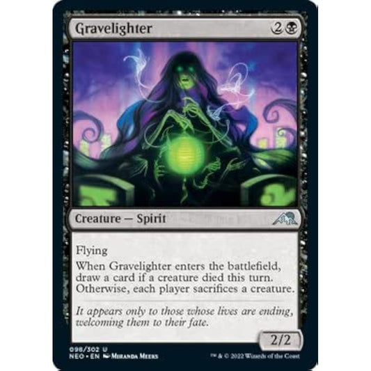 Magic: The Gathering - Grablighter (098) - Foil - Kamikawa: Neon Dynasty