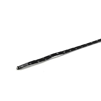 Sanyu Sangyo UUU Guy Rope Bobbin Winding Reflective Black 3mm x 50m