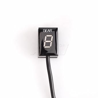 Speed Display Meter Motorcycle Gear Indicator Digital Gear Meter Kawasaki Ninja ZX6R Non-ABS 1998 1999 2000 2001 2002 / Ninja ZX6R 1998-2002