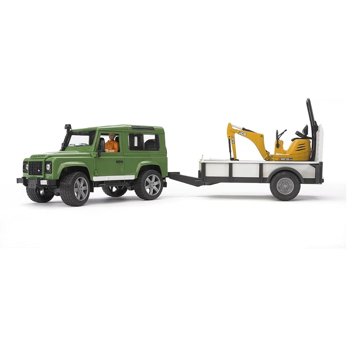Bruder bruder Pro Series LandRover&JCB Micro Excavator BZ02593