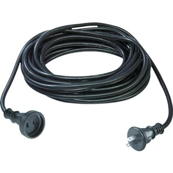 TRUSCO Rainproof extension cable with ground 5m RSC-5E