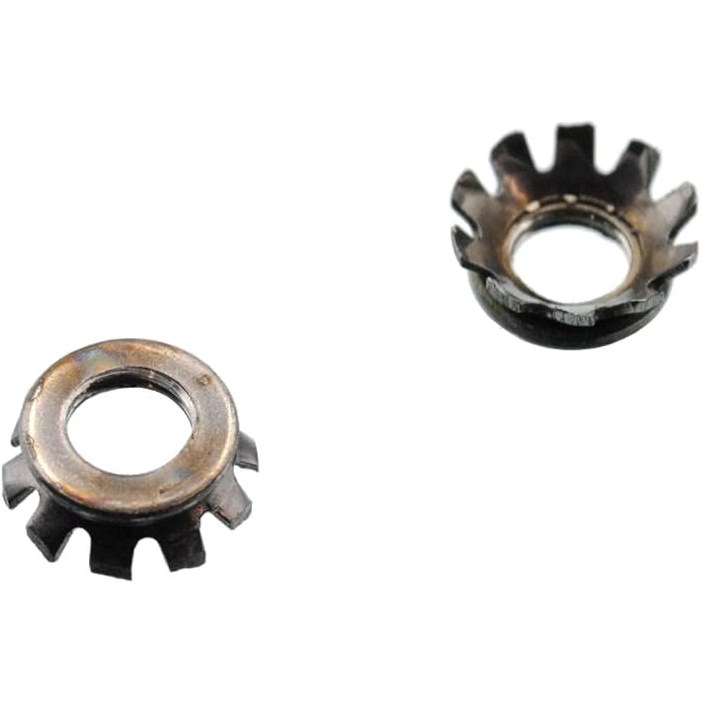 NGC JAPAN Discharge Nut TVN-F for Bicycle Presta Valve (For Sports Bicycles such as Road Bikes) 2-piece Set Silver