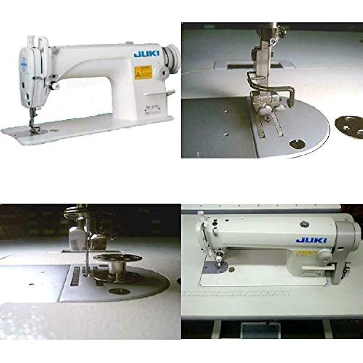 Juki Heavy Material Industrial Straight Stitch Sewing Machine Requires assembly of table & servo motor.