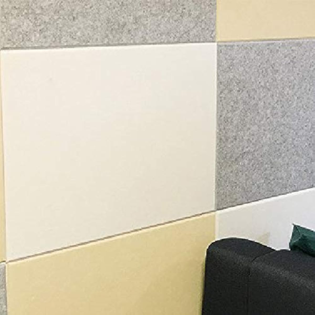 Felmenon Soundproof Felt Board (+Sound Absorption) FMS-8060C Set of 4 (White)