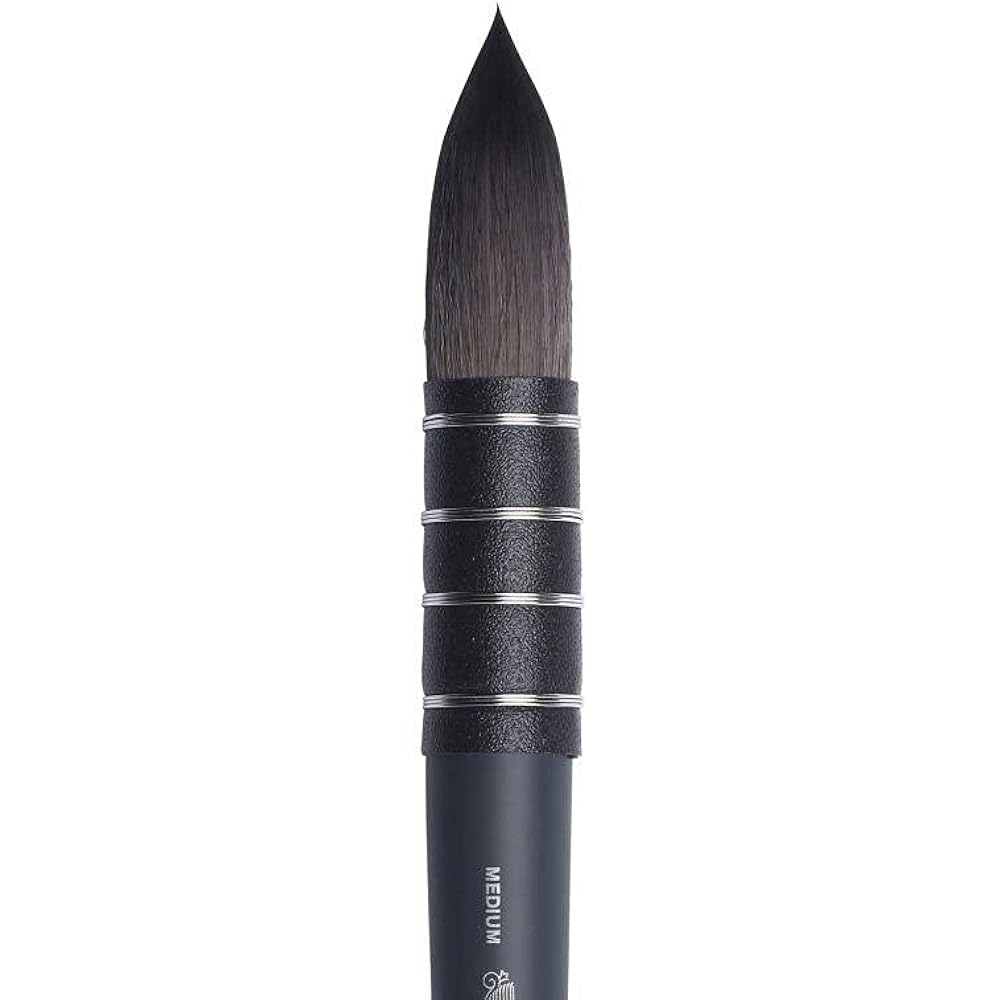 Winsor & Newton Professional Watercolor Brush Synthetic Gray Eichhörnchen Mittel
