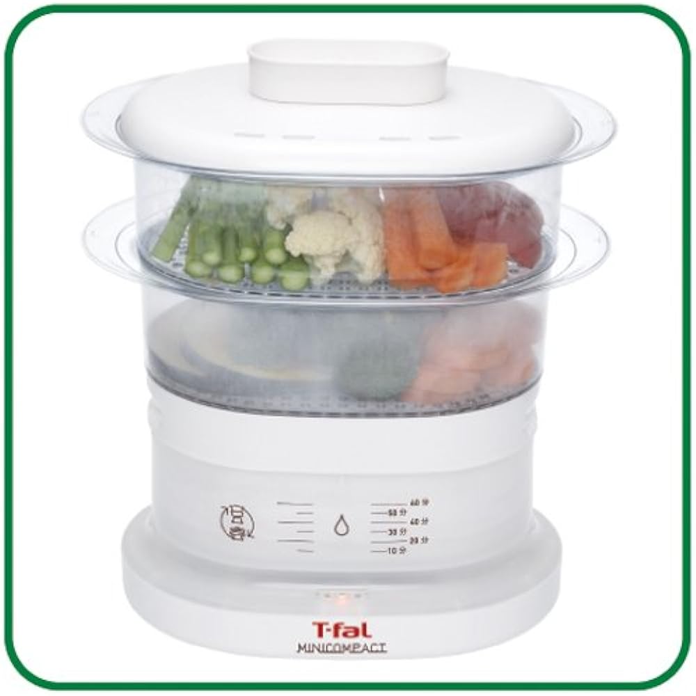Tefal Electric Steamer Steam Cooker Mini Compact VC131170
