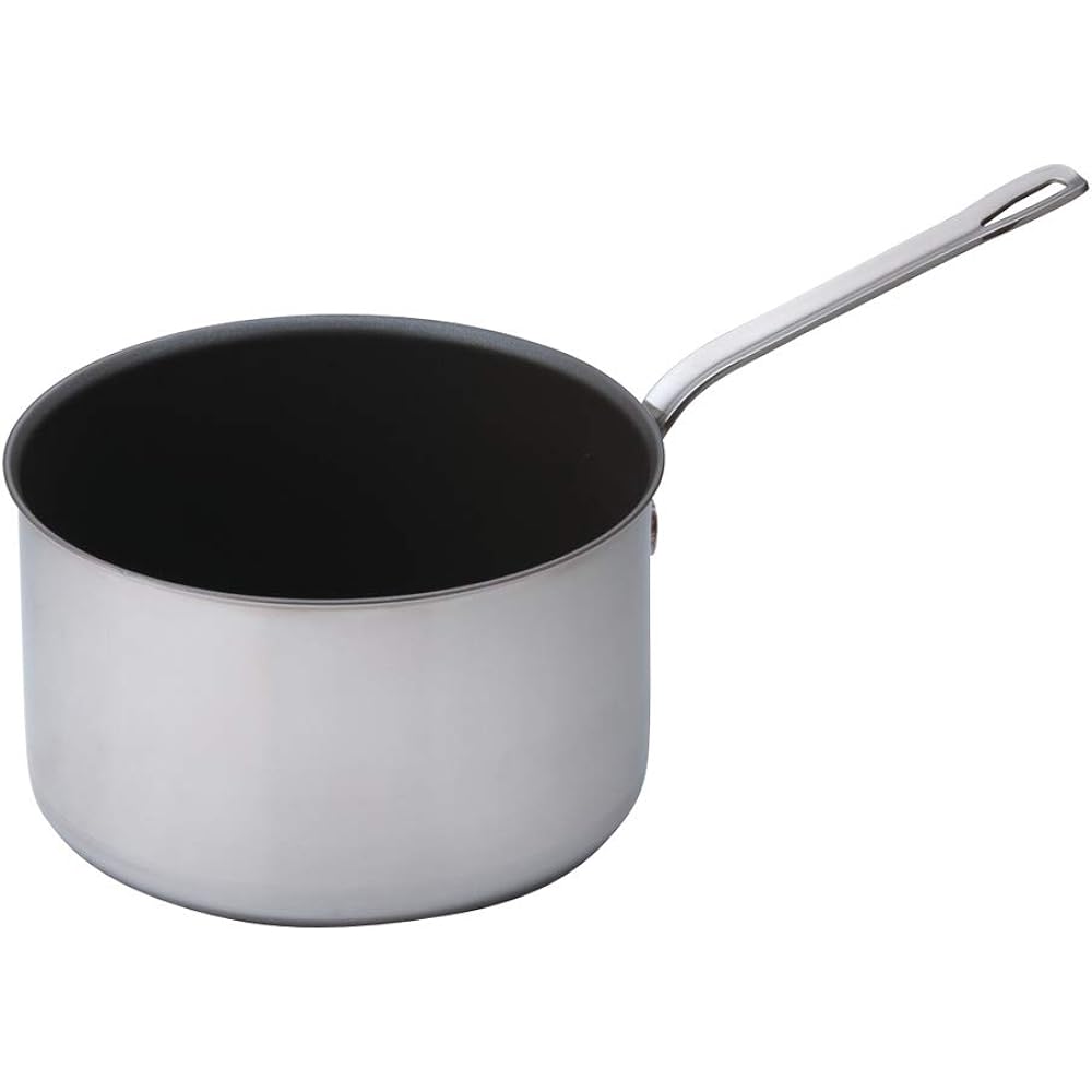 Endo Shoji Commercial Power Denji Saute Pan 24cm IH Compatible Stainless Steel Made in Japan ASTF924