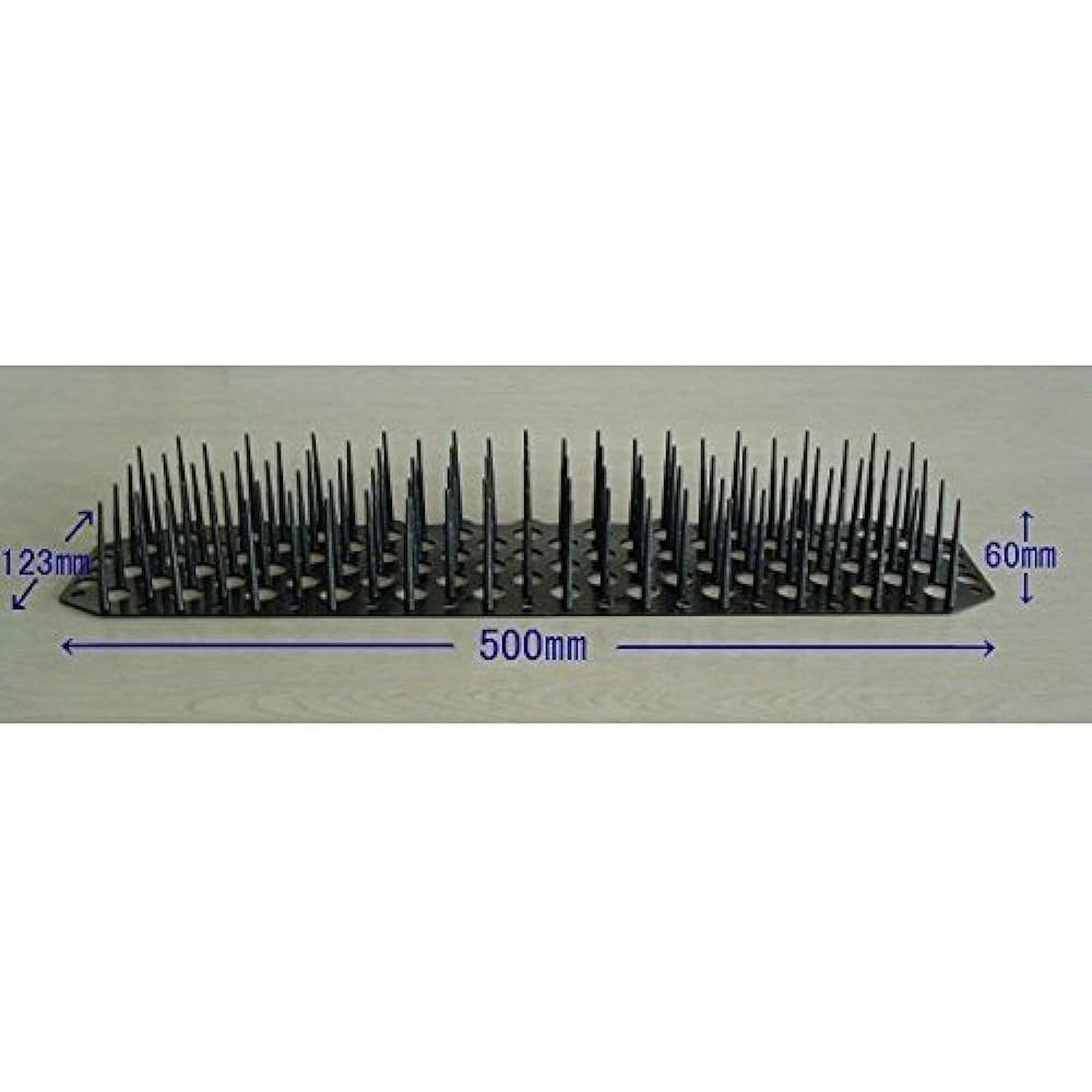 Tanaka Meister Pest Repellent Thorn Mat Thorn Pea (Black) 10 Pieces