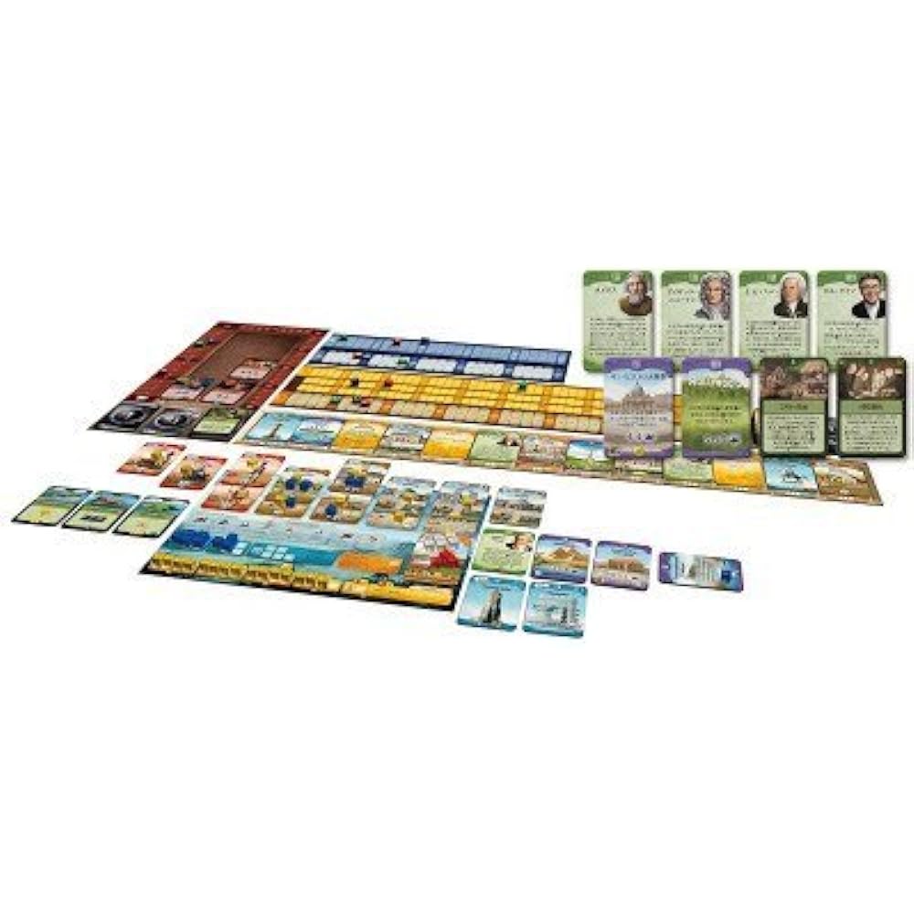 New Games Order Through the Ages Japanese version 37.1 x 25.8 x 7.4 cm For 2-4 players