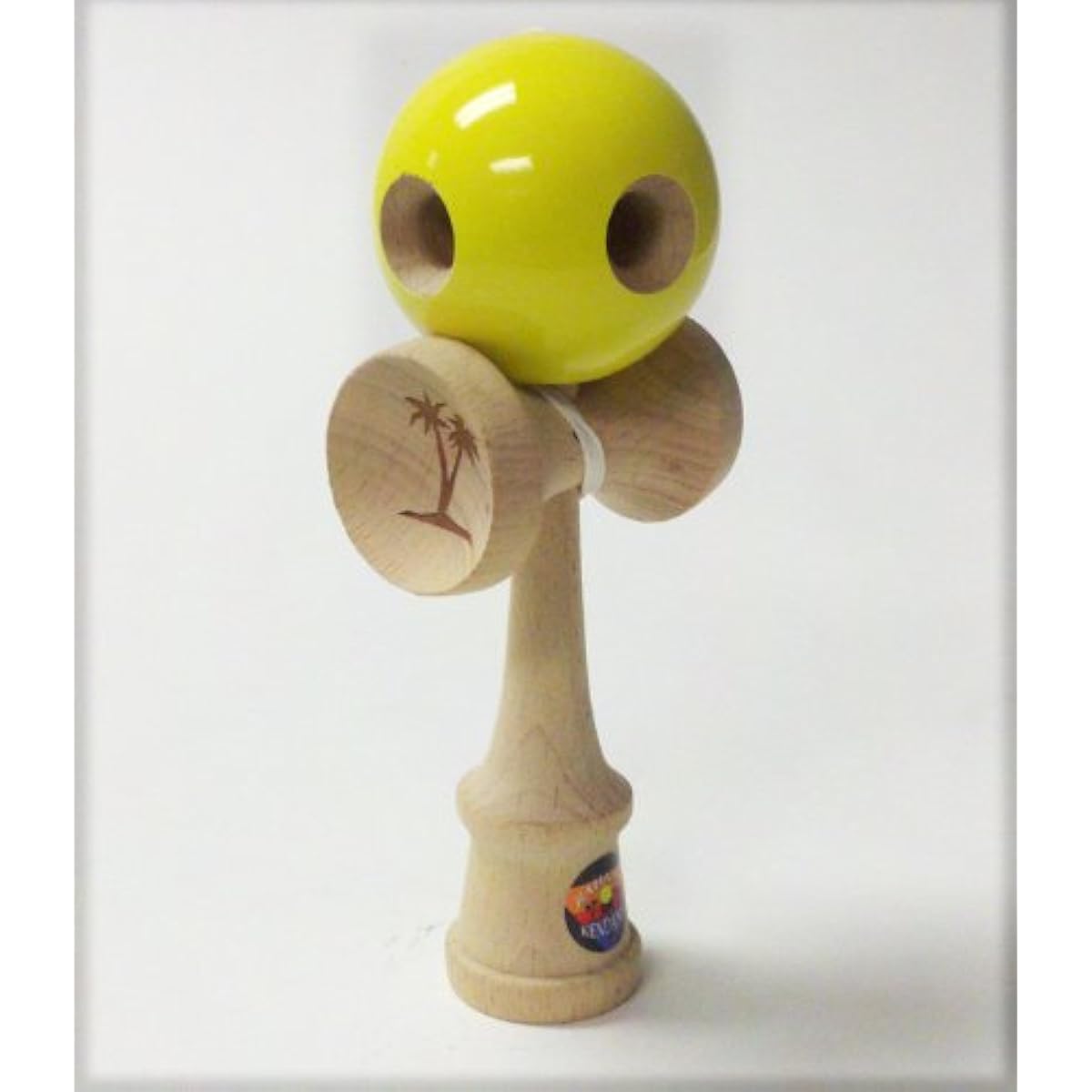 Bahama Kendama Quintama - Unique 5 Hole Kendama - Yellow