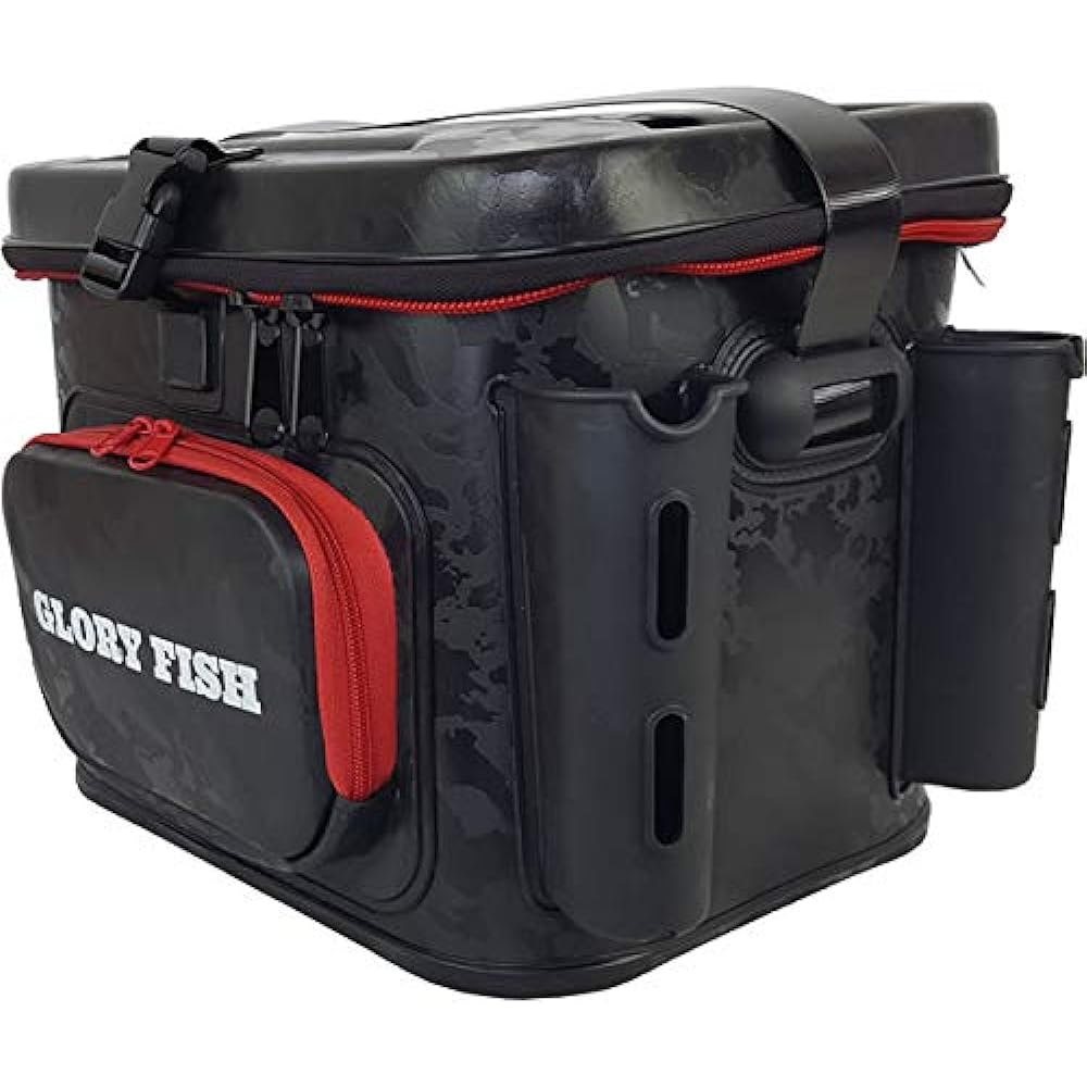 [Glory Fish] Tackle Bag GLORYFISH Light Game Tackle Bag Black Camo BA-001