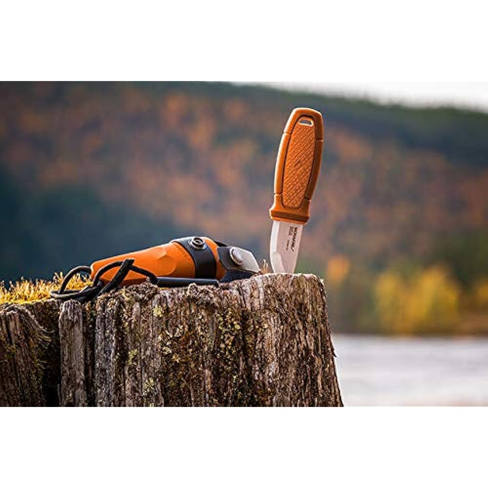 Morakniv Eldris Neck Knife Kit Burnt Orange