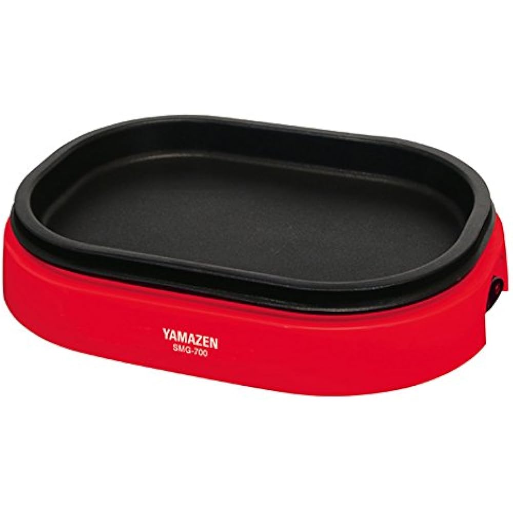 [Yamazen] Mini Hot Plate for Single Person Red YHD-700(R) [Manufacturer's Warranty 1 Year]
