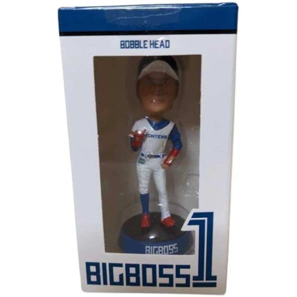 Hokkaido Nippon-Ham Fighters BIGBOSS Manager Tsuyoshi Shinjo Bobblehead (Figure)