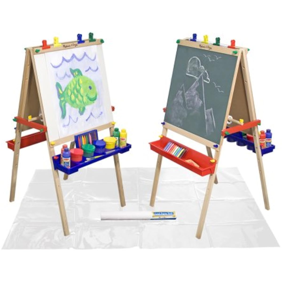 Melissa & Doug Deluxe Standing Easel w/Accessories