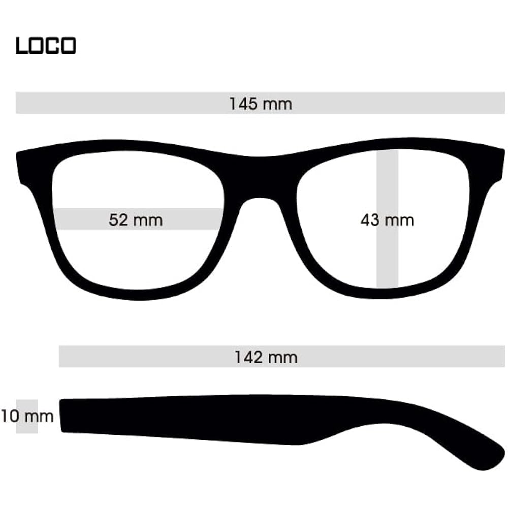 [DANG SHADES] Unisex LOCO PREMIUM LENS vidg00430-lbk O/C Sunglasses