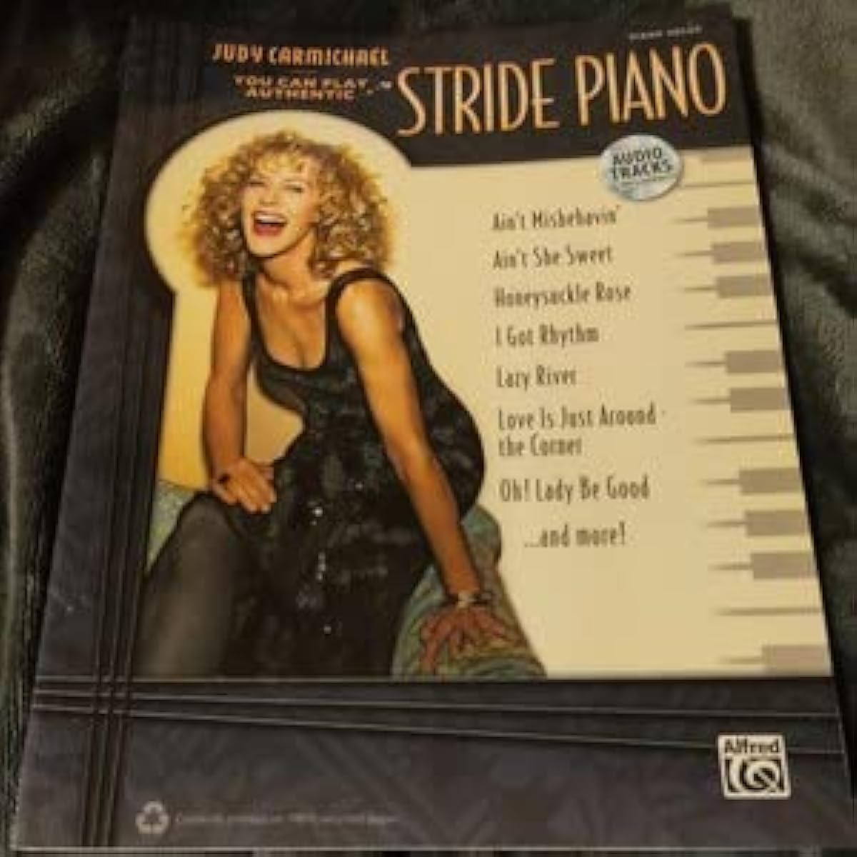 Judy Carmichael Piano Score (CD included) Imported Sheet Music Easy Payment Waterproof Packaging Shipping