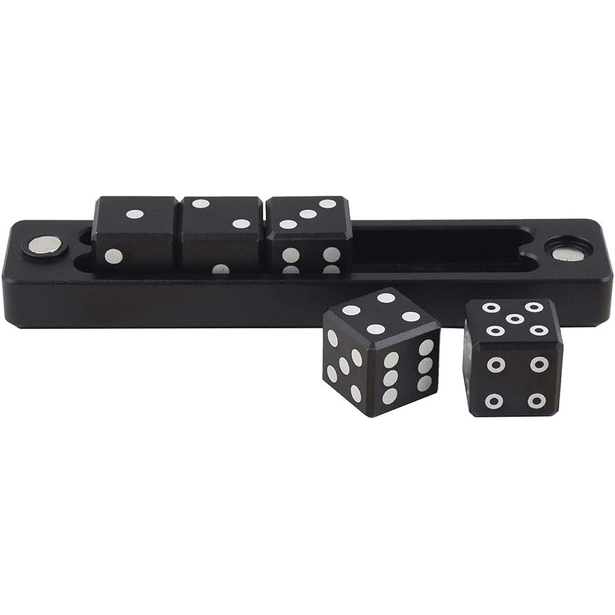 ULTRA PRO Black Gravity Dice - Set of 5 D6