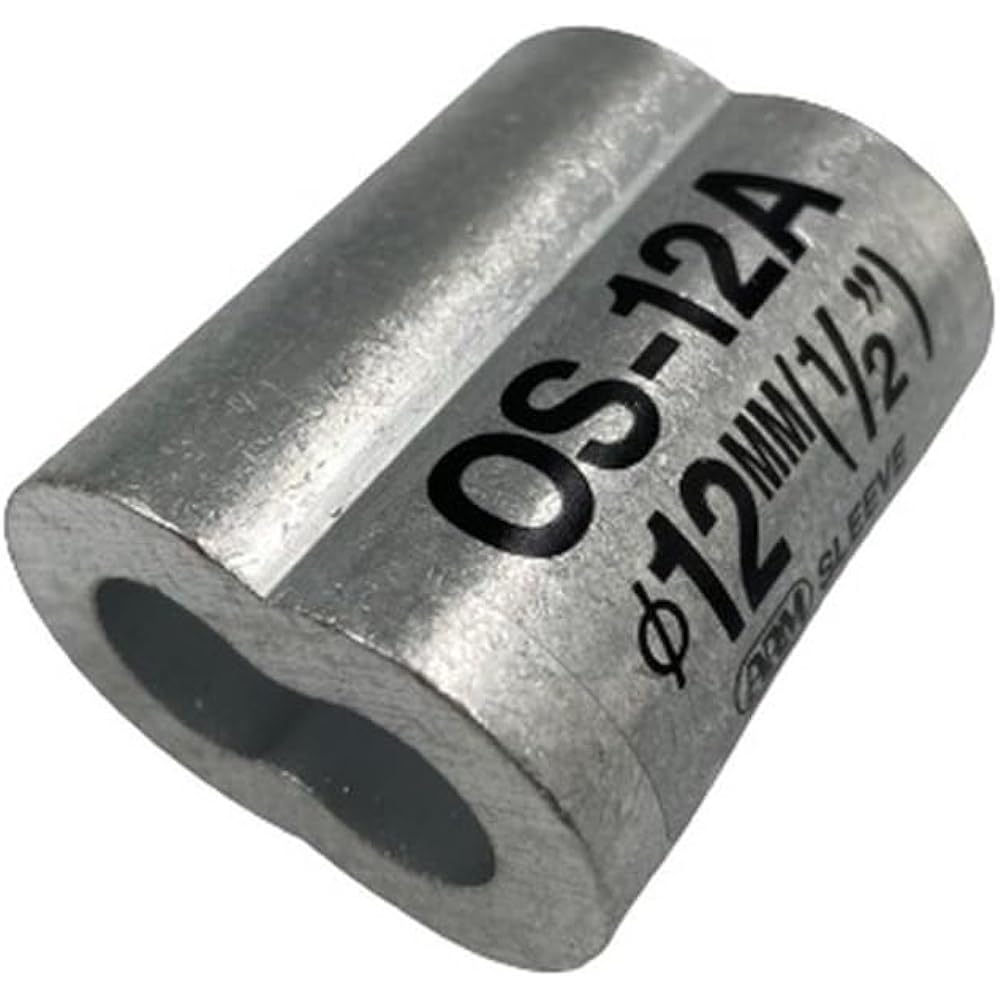 Arm Sangyo Arm Swager Oval Sleeve for 12.0mm 20 pieces OS-12A