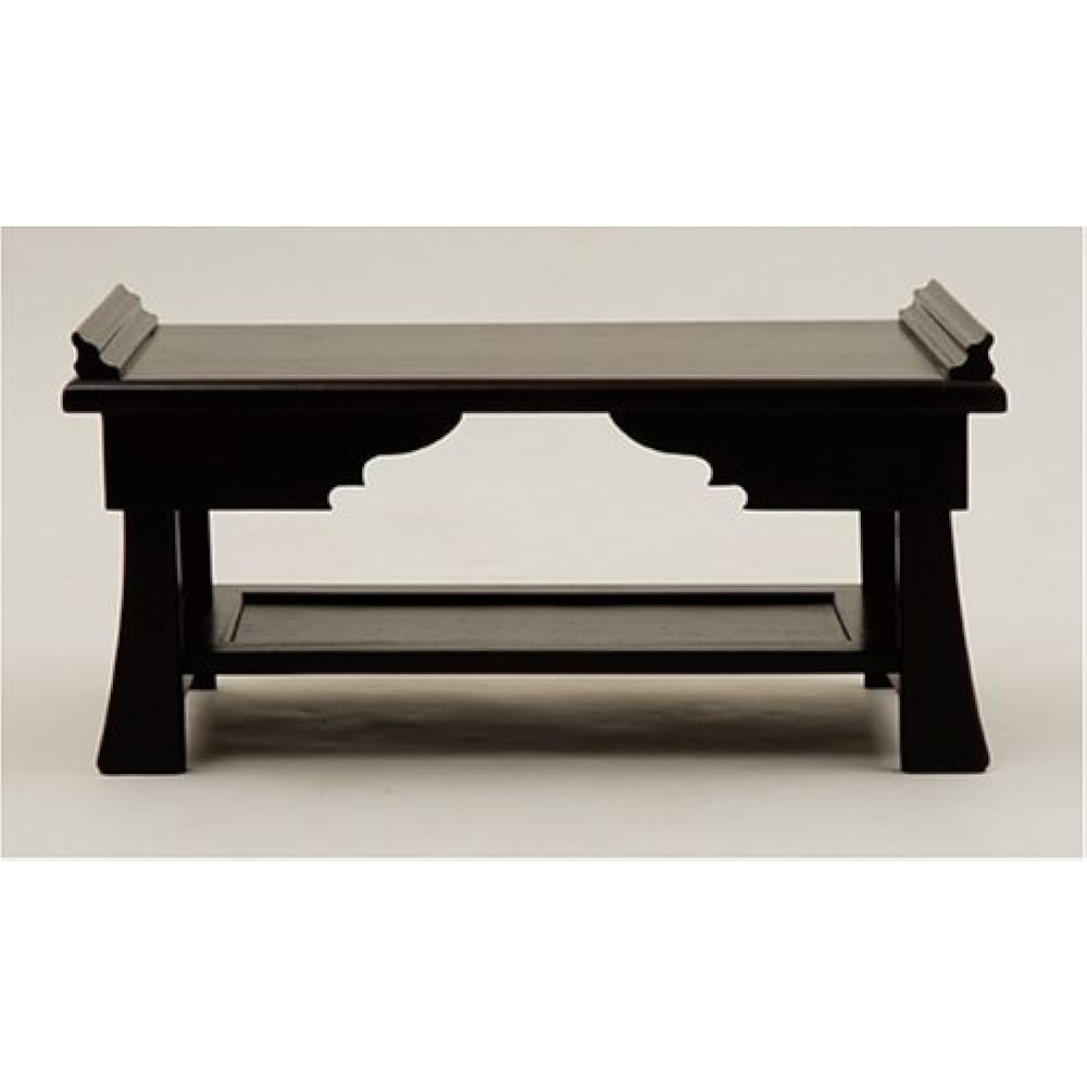YAMAZEN Folding Offering Table Dark Brown HOK-60(DBR)