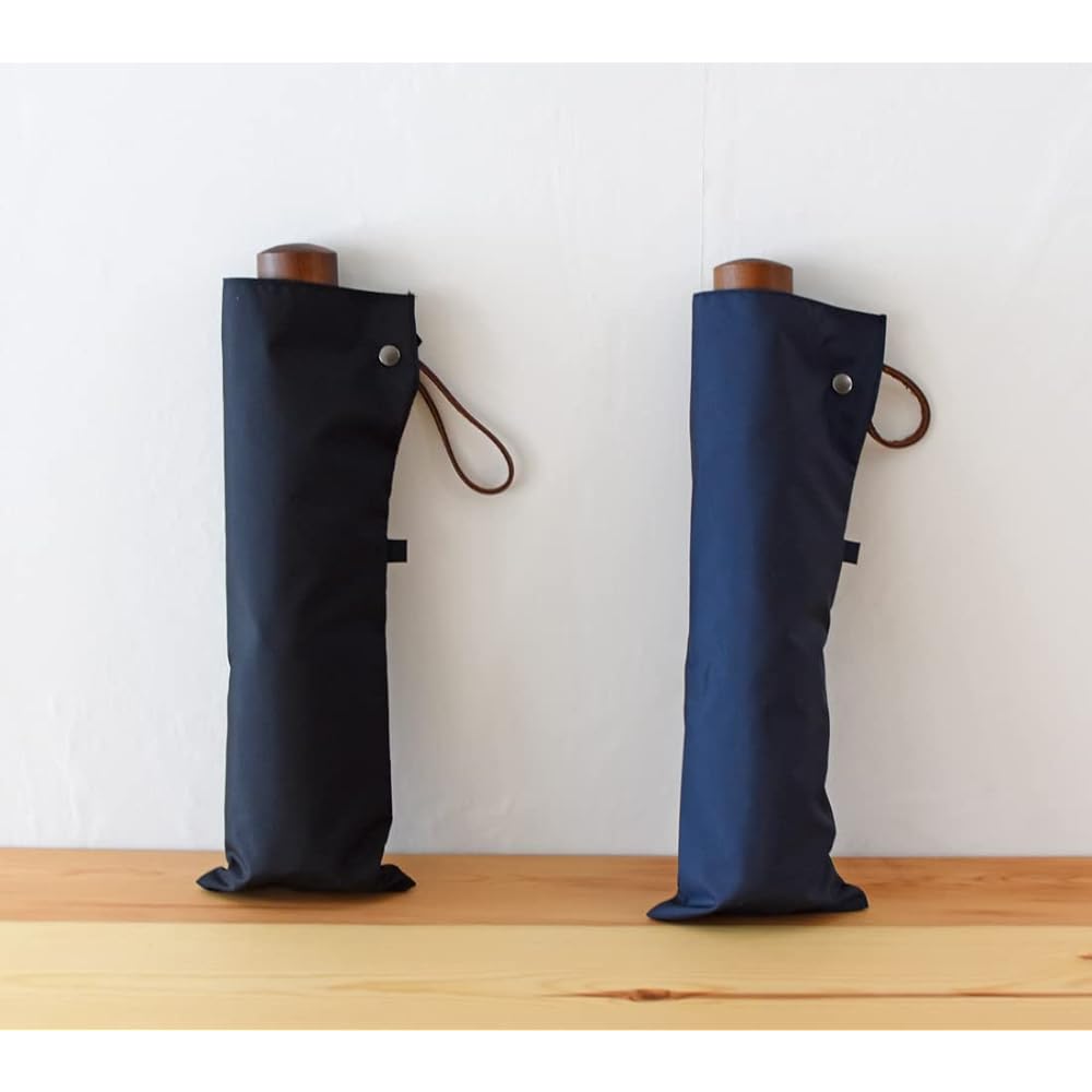 Made in Japan Miratore 3 Tier Folding Umbrella Large 65cm Super Water Repellent Fabric Ultra Light Carbon Mini Men's 8 Ribs Folding Umbrella Komiya Shoten